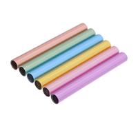 LRXIYODE Cappucci Protettivi Opachi per Penne Manicure in Lega di Zinco, Set da 6 Tappi per Pennelli Unghie Diametro Interno 8mm, Resistenti alla Luce per Nail Art e Decorazioni