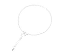 LRXIYODE Cavigliera da Donna in Argento 925 Placcato, Ornamento Delicato e Antiallergico per Piede, Catena Chic Regolabile 20+5 Cm, Gioielli Moda Femminili per Uso Quotidiano e Spiaggia