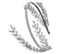 LRXIYODE Cerchiamo Di Generare Un Titolo Ottimale Seguendo Tutte Le Linee Guida e Requisiti Forniti Titolo Cerchietto Per Donne Con Strass Accessorio Elegante Per Sposa e Cerimonie Adatto