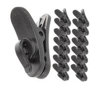LRXIYODE Clip Microfono Per Cavo Auricolari Piccolo Morsetto Per Filo Cuffie 15 Pezzi Clip Di Montaggio Per Abbigliamento Uso Professionale Riunioni Registrazioni