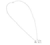 LRXIYODE Collana Ciondolo Bilancia della Giustizia in Lega Argento Elegante e Creativa, Regalo per Laurea in Legge, per Matrimonio e Festa