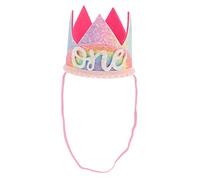 LRXIYODE Compleanno Per Design Arcobaleno Cappellino Compleanno Per Feste e Foto Accessorio Per Festeggiamenti e Ricordi Speciali