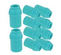 LRXIYODE Connettori per Pompa di Coppettazione in Plastica Verde 10 Pezzi, Accessori per Terapia di Coppettazione a Vuoto, Compatibili Pompe Manuali per Uso Domestico