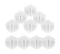 LRXIYODE Connettori Wire Cube 10 Pezzi Bianco in Plastica Inserto Speciale per Organizer Scarpe e Armadio