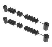 LRXIYODE Contatori di Punteggio in Fibra 2 Pezzi per Calcio Balilla Segnapunti Pratici e Nero , Accessori Resistenti per Calcio da Tavolo e Giochi Pallone