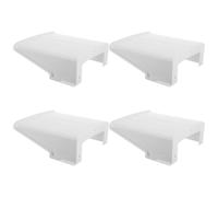 LRXIYODE Copertura Antipioggia per Telecamera di Sicurezza Esterna 4 Pezzi, Custodia Protettiva Resistente alle Intemperie Parasole e Protezione da Sole, Pioggia e Polvere per Cctv