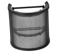 LRXIYODE Copertura Antivento Microfono Portatile Forma di U Scudo Anti-spruzzo in Metallo per Microfoni Filtro Pop Shield per Registrazione Live e Riconoscimento Vocale Nero Classico