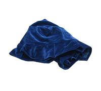LRXIYODE Copertura per Sgabello da Pianoforte in Morbido Velluto Blu, Facile da Smontare e Confortevole, per Casa e Negozio