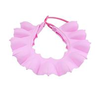 LRXIYODE Cuffia da Bagno per Ragazzo Ragazza Protezione Orecchie Regolabile in Tpe Morbido per Shower e Bagnetto, Cappellino Doccia Rosa per Ragazzo Ragazza e Bambine