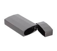 LRXIYODE Custodia per Accendino in Metallo Vintage con Flip Protettivo Custodia Rigida Piccola per Viaggi Bbq e Feste Accessorio Retrò Minimalista per Portasigarette