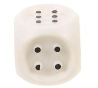 LRXIYODE Dado Tattile in Plastica Braille per Giocatori Non Vedenti, Dado da Tavolo con Punti in Rilievo, Piccolo e Portatile per Giochi Educativi, Feste e Attività Inclusive
