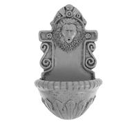 LRXIYODE Decorazioni Da Giardino in Miniatura Accessori Per Case Delle Bambole Sculture Testa Di Leone Per Decorazione Da Parete Per Mini Case