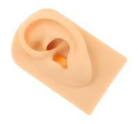 LRXIYODE Di Orecchio in Silicone Per Esercitarsi La Sutura Di Orecchio Per Insegnare Supporto Per Visualizzazione Udito Parti Del Corpo Umano