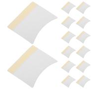 LRXIYODE Dischetti di Cotone Struccanti per Occhi 40 Pezzi, Patch Adesivi Monouso per Extension Ciglia, Protezione Pelle Delicata, senza Pelucchi, Confezione Portatile per Beauty Routine