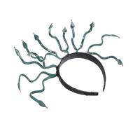 LRXIYODE Fascia Halloween in Copricapo Medusa Cosplay per Feste Costume Accessorio Riutilizzabile per Party e Design Originale Scuro