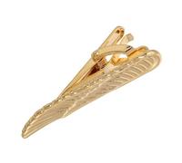 LRXIYODE Fermacravatta Uomo in Rame Resistente con Design ad Ala Elegante per Abbigliamento Formale Lavoro Accessorio Pratico per Eventi Speciali