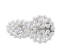 LRXIYODE Fermagli per Scarpe da Festa di Nozze Strass e Perle, Clip Decorative Floreali per Sandali da Sposa, Accessori Scintillanti la Decorazione di Scarpe Eleganti, Facile