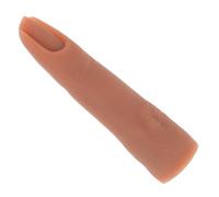 LRXIYODE Finto per Unghie in Silicone Flessibile Modellino Manicure Portatile per Pratica Ricostruzione Unghie Acriliche Accessorio Onicotecnica