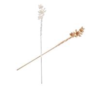 LRXIYODE Forcine per Chioma in Stile Antico Hanfu, Set da 2 Forcine Floreali in Metallo Vintage per Chignon, Accessori per Chioma da Donna per Cosplay e Feste Tradizionali