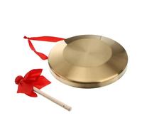 LRXIYODE Gong per Creativo Strumento Musicale per Feste e Scuola con Martello Suono Pulito e Educativo per Sviluppare Senso Musicale