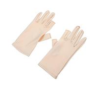 LRXIYODE Guanti Manicure Protettivi Uv Dita Sottile per Guida e Trattamenti Colore Leggeri e Facili Indossare