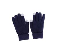 LRXIYODE Guanti Touch Screen Invernali e Termici e Antivento in Maglia Elasticizzata con Guanti Lunghi Outdoor come Escursionismo e Altre Attività Blu