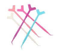 LRXIYODE Hot Mascara Brush Y da 50 Pezzi, Pettini e Scovolini in ABS per Permanente e Laminazione Ciglia, Kit per Saloni di Bellezza e Femminile Colore Casuale