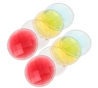 LRXIYODE Kit 8 Pezzi Lenti Caleidoscopio Prisma ad Alta Definizione per Bambini Parti Caleidoscopio per Fai da Te Progettazione Artigianale e Riparazione Set Accessori