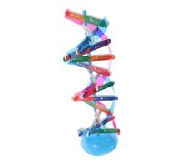 LRXIYODE Kit Dna in Autoassemblante Struttura Doppia Scientifico per Educazione Biologia e Genetica Strumento Didattico Resistente e Interattivo per Studenti e Laboratori