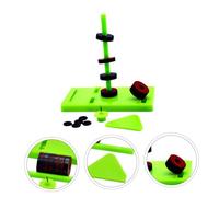 LRXIYODE Kit Esperimenti Magnetica Scientifico con Supporto e Anelli Magnetici Dispositivo Didattico per Laboratorio Fisica e Attività Educative Completo per Sperimentare la Magnetica