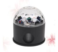 LRXIYODE Lampada da Palco LED con Controllo Vocale, Sfera di Cristallo Multicolore Usb, Proiettore Decorativo Compatto per Discoteche, Feste, Ktv e Spettacoli