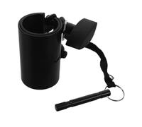 LRXIYODE Manicotto Adattatore Bloccante 38mm a 35mm per Supporti | Anello Riduttore con Perno e Pomello, Parete Interna di Precisione, Nero, per Concerti e Studio Domestico