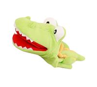 LRXIYODE Marionetta Mano Forma Coccodrillo Giocattolo Animale Ragazzo Ragazza Role Play Storytelling Toy Educational Puppet Craft Fabric Pp Material Hand Puppet Toy for Kids