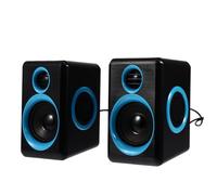 LRXIYODE Mini Altoparlante per PC USB 2.0, Altoparlante per Computer Desktop e Laptop Compatibile, Potente Effetto Sonoro, Portatile per Casa, Ufficio e Scuola, Design Compatto ed Elegante