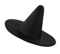 LRXIYODE Mini Cappello Strega Miniatura in Nero per DIY Decorazioni Halloween e Accessori e Animali Leggero e Resistente