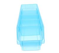 LRXIYODE Organizzatore per Medicinali Professionale Divisori Regolabili, Leggero e Portatile in Plastica Blu, Design Semplice ed Elegante per Cliniche e Ambienti Professionali