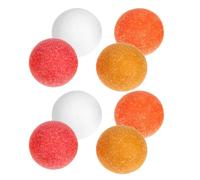 LRXIYODE Palline di Ricambio per Calcio Balilla 36 Mm Opache, Set da 8 Multicolore (rosso, Arancione, Bianco, Arancio), Accessori Compatibili per Biliardino da Tavolo, per Giochi