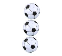 LRXIYODE Pallone Da Calcio Gonfiabile Da Spiaggia 30 Cm Per Adulti e Ragazzo Ragazza, Giocattolo Gonfiabile Per Piscina e Feste, Set Da 3 Palloni Sportivi Decorativi in Pvc