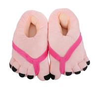 LRXIYODE Pantofole Giganti Invernali in Cotone Dita Separate Scarpe da Casa Antiscivolo a Forma di Piede Divertente per Costume da Cavernicolo Taglia 36-41 Accessori Cosplay Carnevale