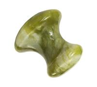 LRXIYODE Pietra da Massaggio Viso Uso Confortevole in Jade Verde a Forma di Fungo Strumento per Massaggio Rilassante per Benessere del Viso