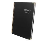 LRXIYODE Planner Notebook Spiral Bound Agenda Planner With Cover Weekly Monthly Academic Calendar For School And College Organization