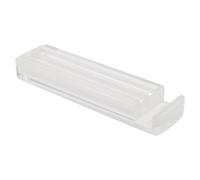 LRXIYODE Porta Plettri Trasparente per Chitarra Acustica Organizer Portatile con Clip Protettiva Custodia Espositiva per Plettri da Scrivania per Musicisti e Amanti della Musica