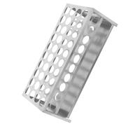 LRXIYODE Portaprovette in Alluminio Regolabile Supporto Laboratorio Leggero e Resistente per Organizzazione Attrezzature Scientifiche e Formazione Didattica