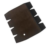 LRXIYODE Protezione Antiscivolo per Mano in Corno Francese Cuscinetto in Pelle Marrone Copertura Maniglia per Strumenti Fiato Protezione da Graffi e Sporco Facile da Installare