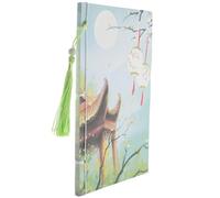 LRXIYODE Quaderno Cinese a Filo Paesaggio, Carta e Nappina per Appunti | Stile Classico ed Elegante, per Diario di Viaggio e Studio, Facile da Portare in Borsa