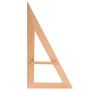 LRXIYODE Righello di Legno Maniglia, Strumento di Misura per Educatori e Studenti, Utile per Migliorare la Comprensione Geometrica Durante le Lezioni