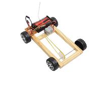 LRXIYODE Ruote Motrici Diy per Ragazzi Kit Educativo Assemblaggio Tecnologico Senza Batterie Scientifico Costruzione e Apprendimento