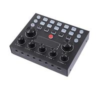 LRXIYODE Scheda Audio Professionale Con Effetti Magici Per Live Streaming Mixer Per Voci Maschili e Femminili Effetti Sonori Per Intrattenimento e Registrazione