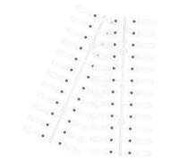 LRXIYODE Scheda Espositiva 48 Pezzi in Plastico per Unghie Magnetica Design Magnetico per Facile Sgancio, per Imparare Nail Art a Casa e Praticare Gel Color Unghie