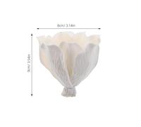 LRXIYODE Set 3 Pezzi Fiori Artificiali di Magnolia 8 CM 10 Petali Diffusore Aromatico per la Casa e Ufficio Fiore di Ricambio per Diffusore di Oli Essenziali e Bastoncini Profumati per